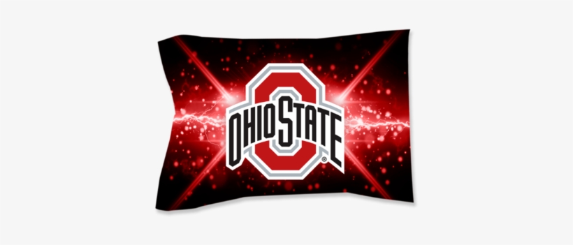 Ohio State Flash Pillow Sham, Microfiber, 30"x22" Pillow - Usc Vs Ohio State 2017, transparent png download