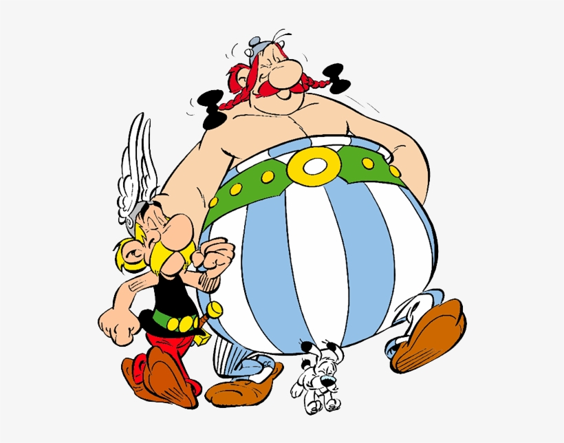 Dogmatix Obelix Asterix, Obelix, - Asterix A Obelix Png, transparent png download