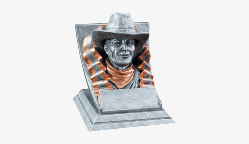 Cowboy School Mascot Trophy, transparent png download