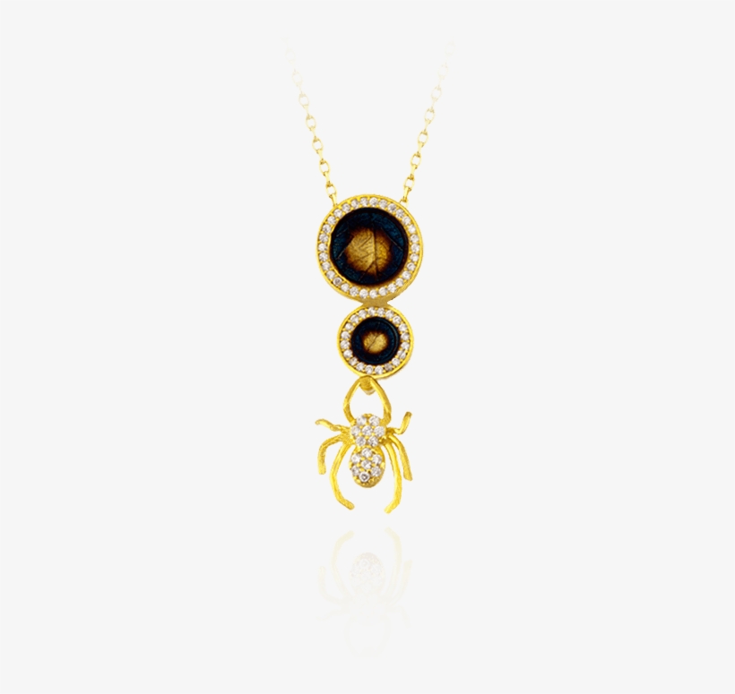 Dangling Spider Leaf Disc Ember Earrings (e-b603) (sterling, transparent png download