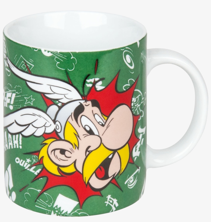 Images Of Astrex In English - Könitz Porzellan 2er-set Becher Asterix, transparent png download