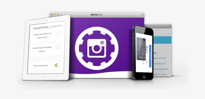 Instaeasy Software By Luke Maguire - Instagram, transparent png download