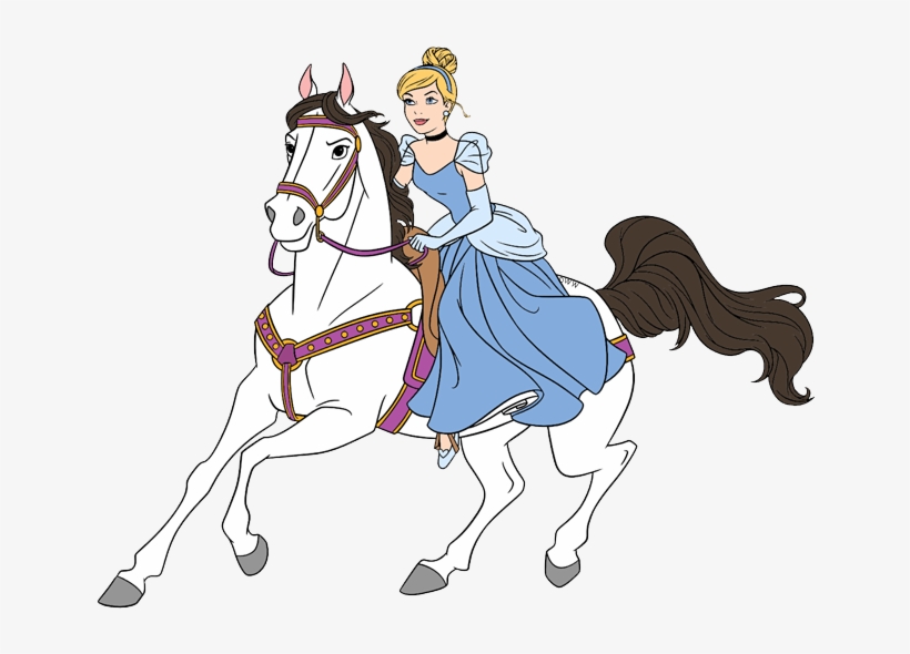 Cinderella Riding Horse - Mane, transparent png download