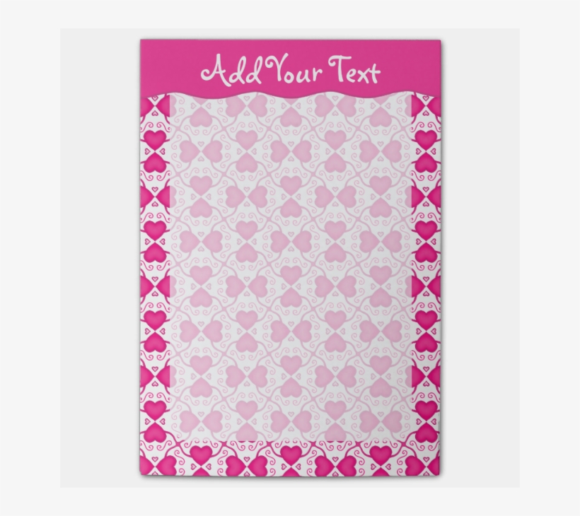 Connected Hearts Hot Pink On White Valentine's Day - Valentine's Day, transparent png download