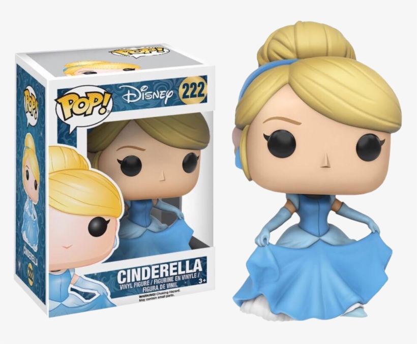 Cinderella Disney Princess Pop Vinyl Figure - Pop Figures Disney Princesses, transparent png download