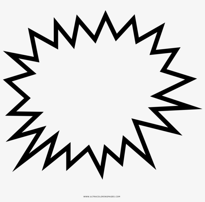 Explosao Desenho Png - Starburst Clipart Png, transparent png download