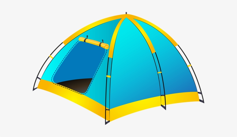 Blue Tent Transparent Png Clip Art Image Gallery - Tent Clipart, transparent png download