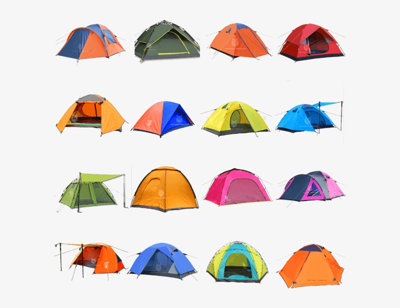 Tent Clipart Dome Tent - All Types Of Tents, transparent png download