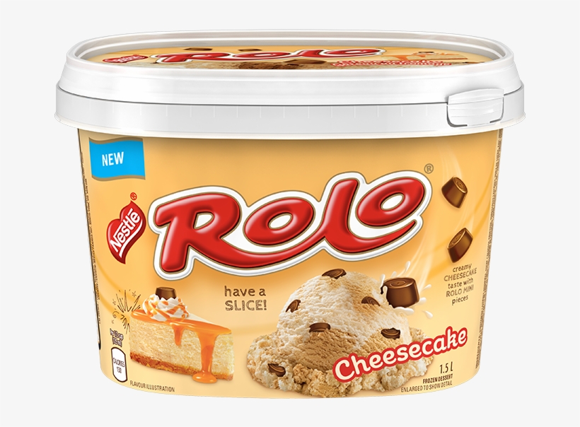 Confectionery Frozen Desserts Rolo Cheesecake - Rolo Cheesecake Ice Cream, transparent png download