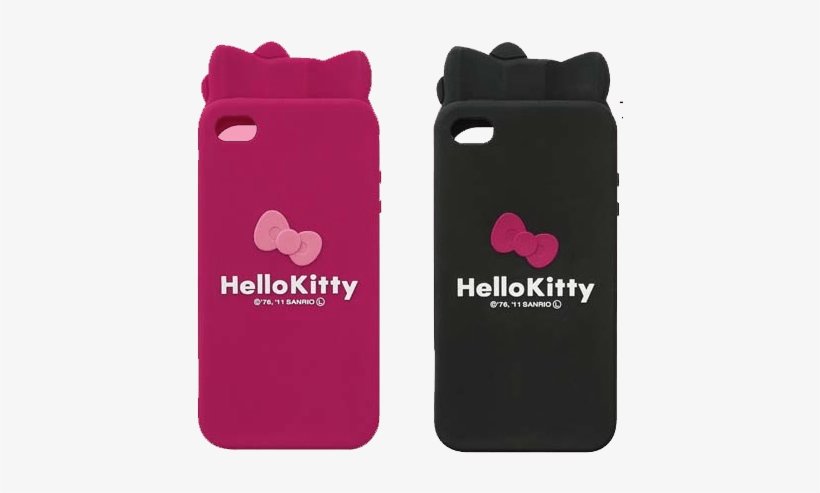 Hello Kitty Soft Case With Cute Ears And Bowtie ^^ - Hello Kitty, transparent png download