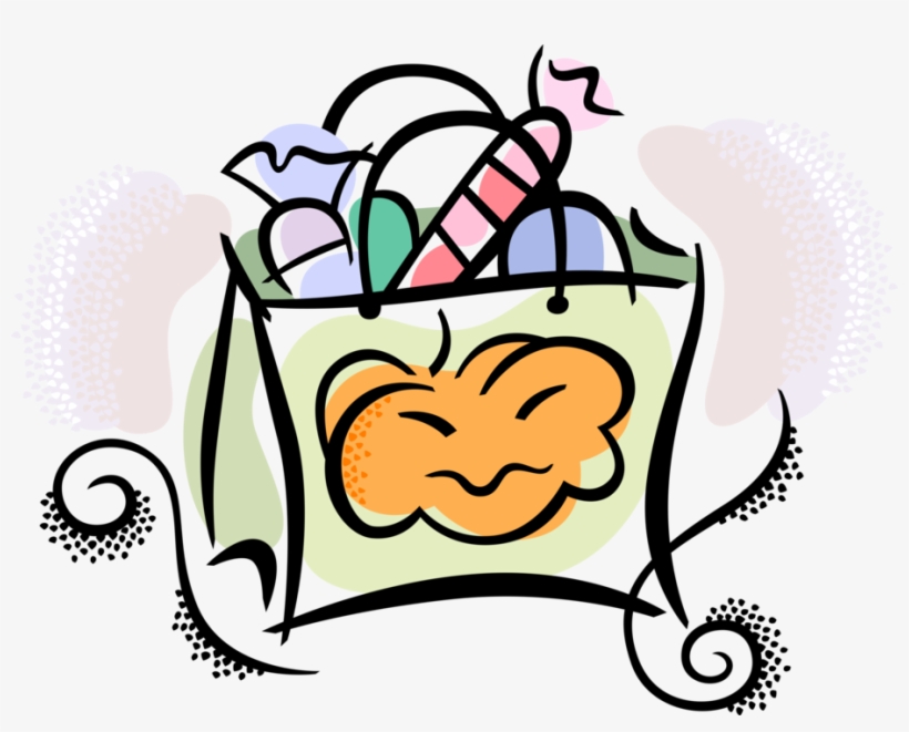 Vector Illustration Of Halloween Candy In Trick Or - File Format, transparent png download