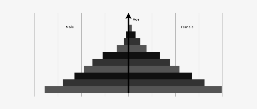 File - Population Pyram - Population Of Uganda, transparent png download