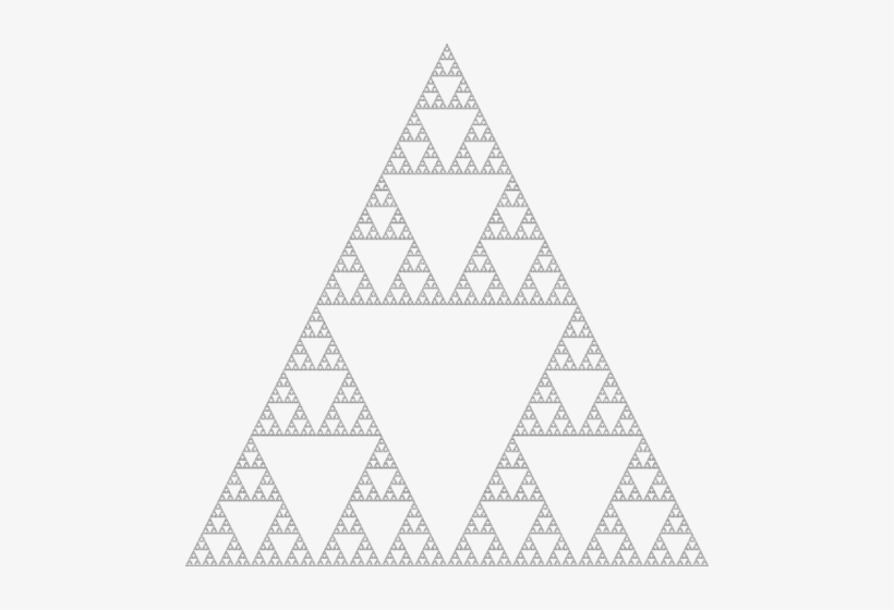 240 × 240 Pixels - Sierpinski Triangle Png, transparent png download