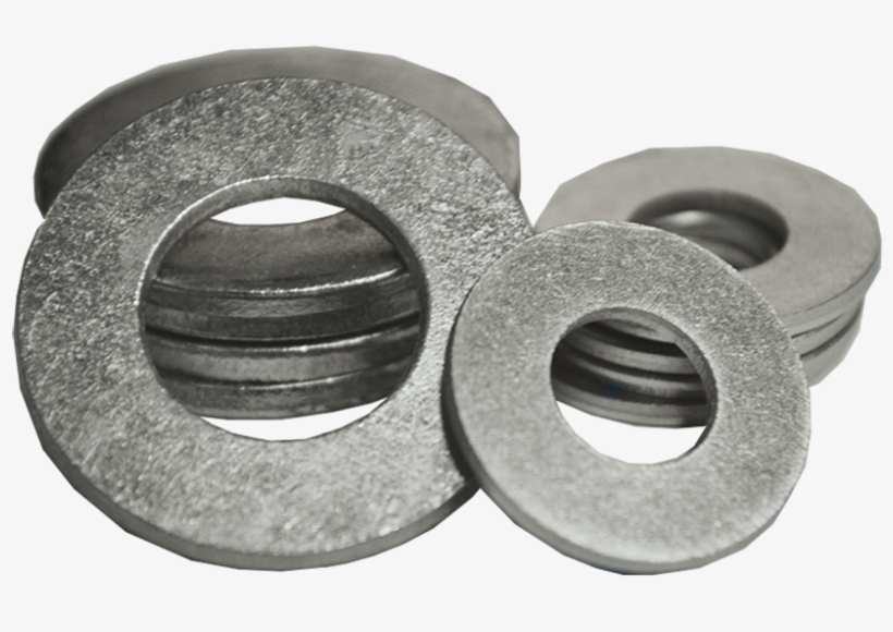 Washers Flat Zinc - Nut, transparent png download