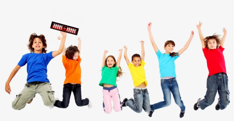 Image Result For Kids Performing Abacus Images - Jumping School Kids, transparent png download