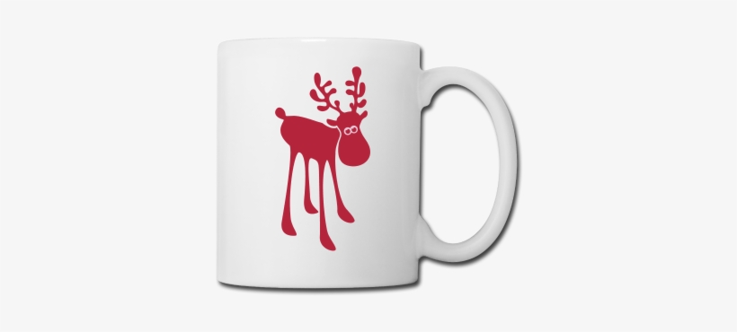 Moose / Antlers Mug - Moose Caribou Reindeer Rudolph Elk Antlers Bag, transparent png download