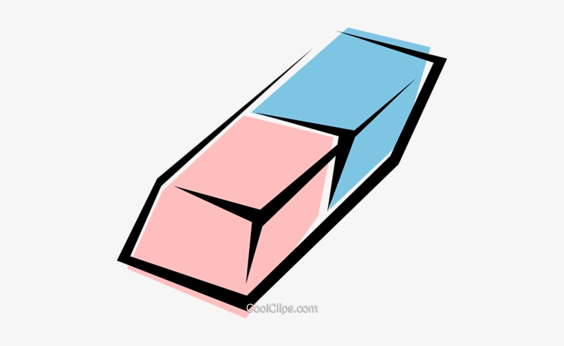 Eraser Royalty Free Vector Clip Art Illustration - Clip Art, transparent png download