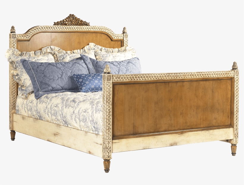 French Heritage Lilles Wood Panel Queen Bed Vouray - French Heritage Lilles Panel Bed Finish: Natural, transparent png download