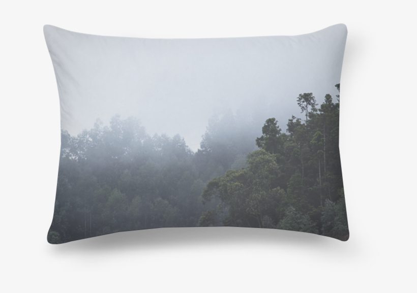 Almofada Retangular Neblina De Gabriela Z - Mist, transparent png download