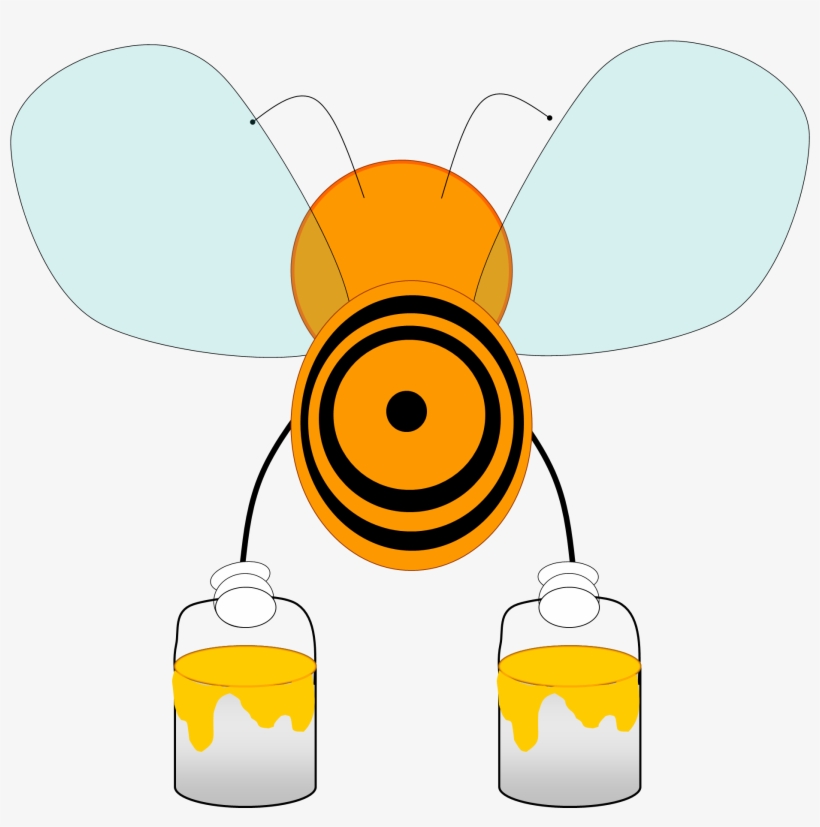 Bee 3 Image - Clip Art, transparent png download
