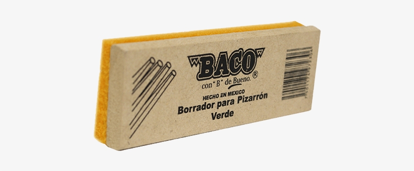 Borrador P/pizarron Baco - White, transparent png download