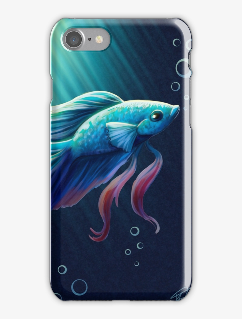Betta-fish Iphone 7 Snap Case - Smartphone, transparent png download