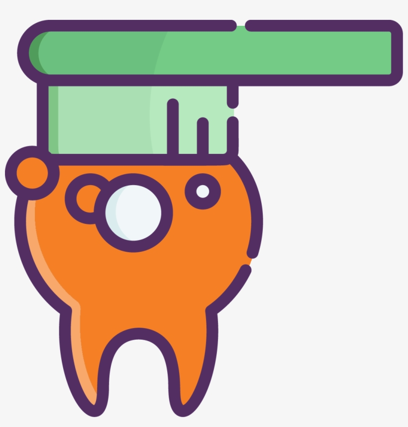 Brushing-teeth - Tooth Brushing, transparent png download