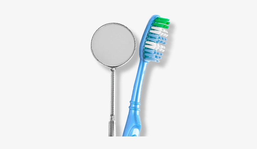 Dental Tools - White Teeth Dental Mirror, transparent png download