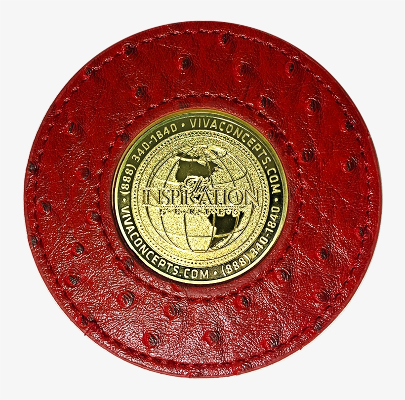 Four Coasters & Inspirational Pen - Circle, transparent png download