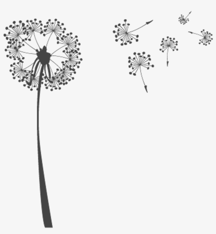Freetoedit Very Pretty Dandelion Dandelionseeds Png - Finesse Uncovered, Llc Dandelion Dragonfly Wall Stickers, transparent png download