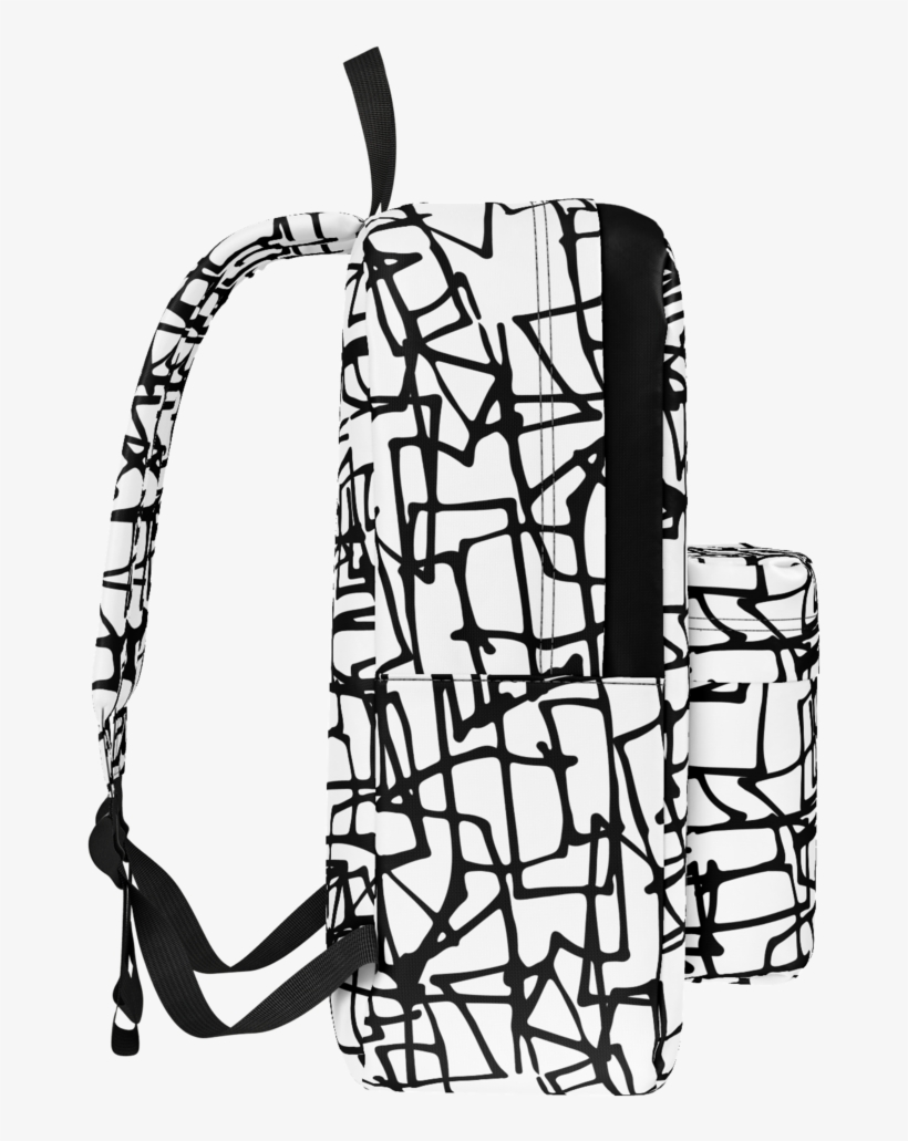 Black Scribbles - Aphmau Backpack And Lunchbox, transparent png download