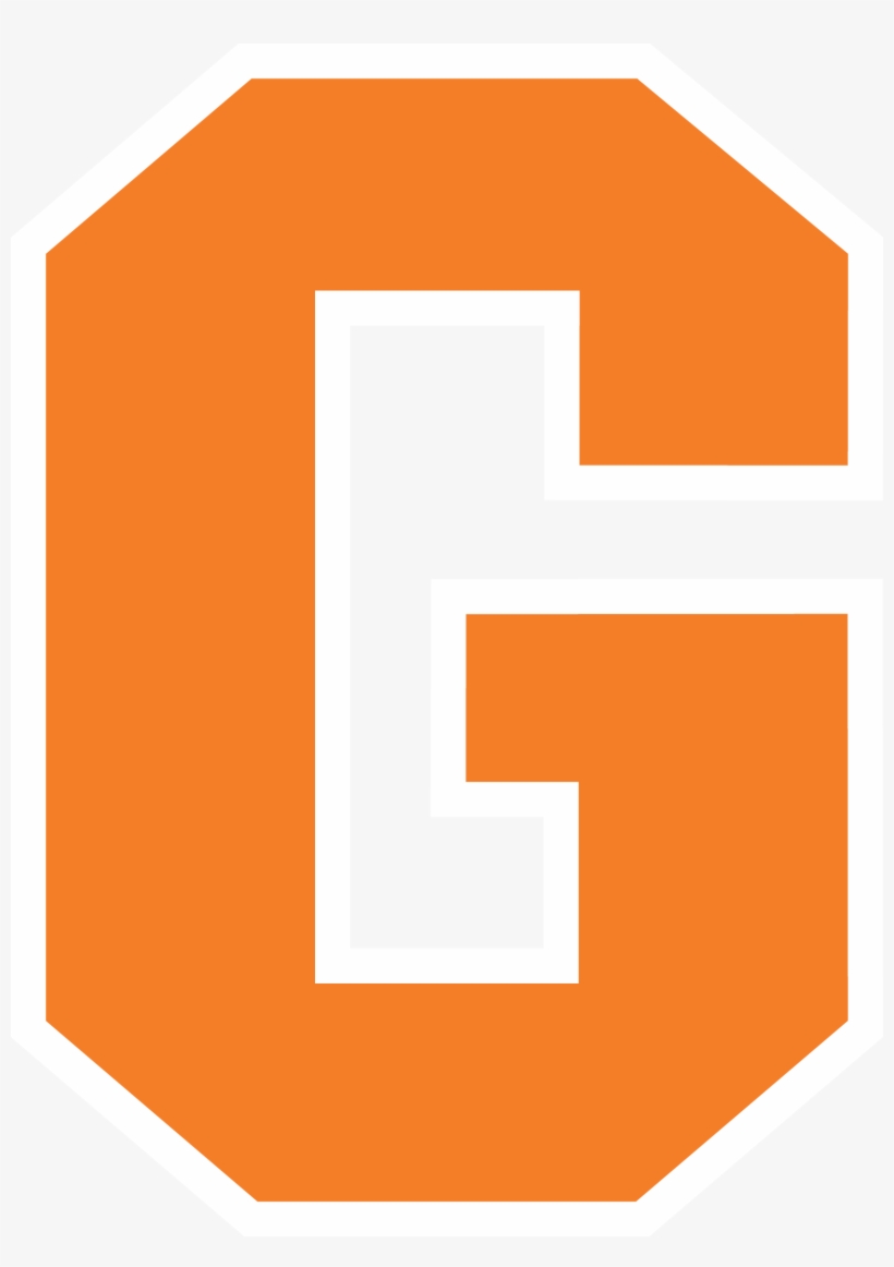 Blue G White Outline Orange G White Outline - G In Orange Png, transparent png download