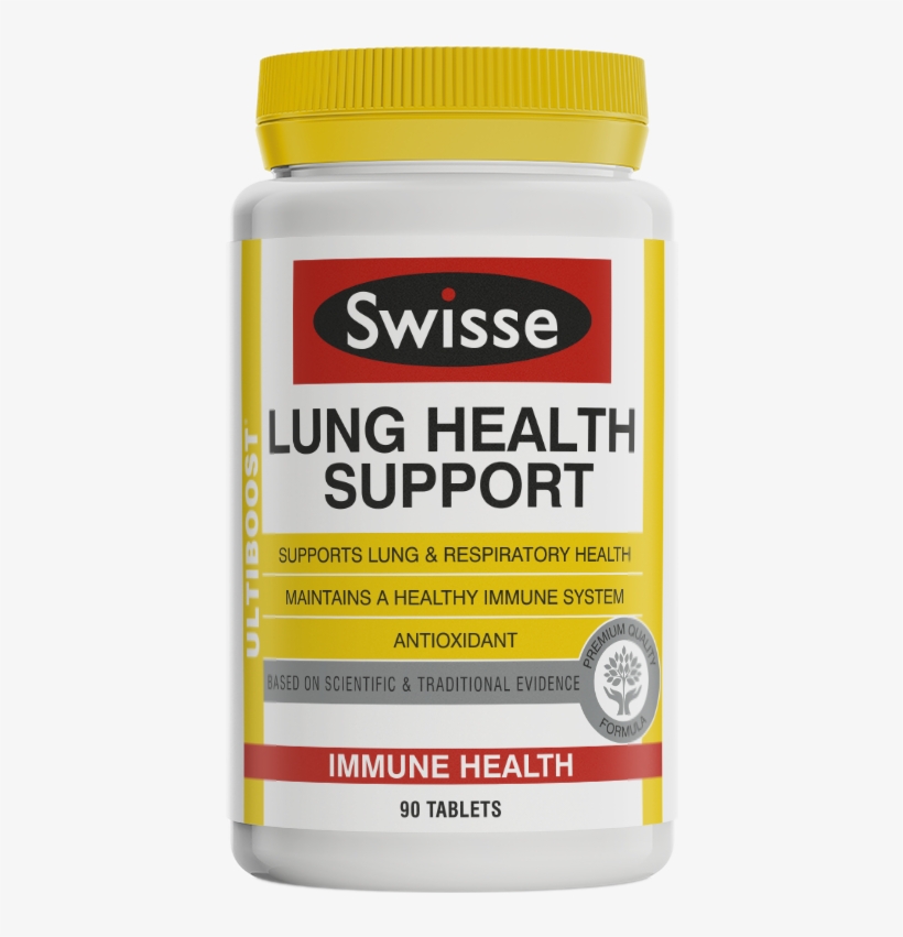 Swisse Ultiboost Lung Health Support - Swisse Lung Health Support, transparent png download