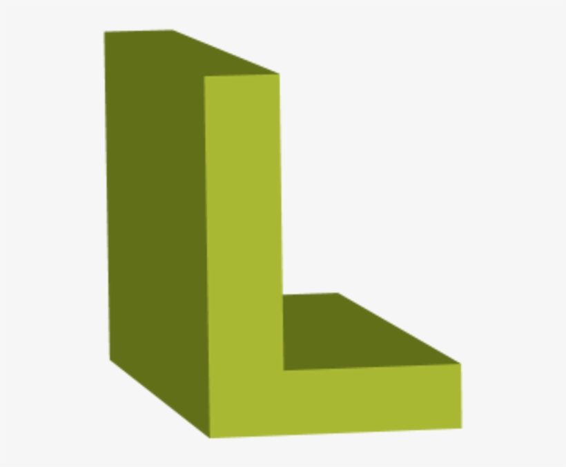 Letter L Icon - Letter L Clip Art Free, transparent png download