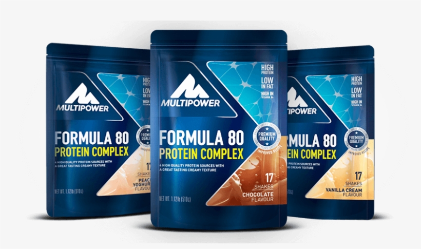 Formula - Multipower Formula 80 Protein Complex (510g) Hazelnut, transparent png download
