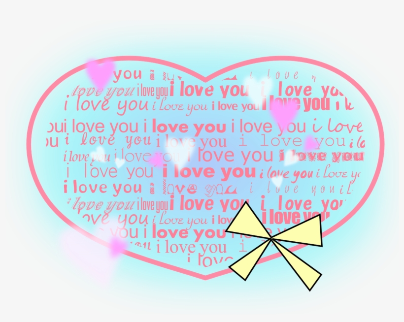 Heart Ribbon Blue, transparent png download