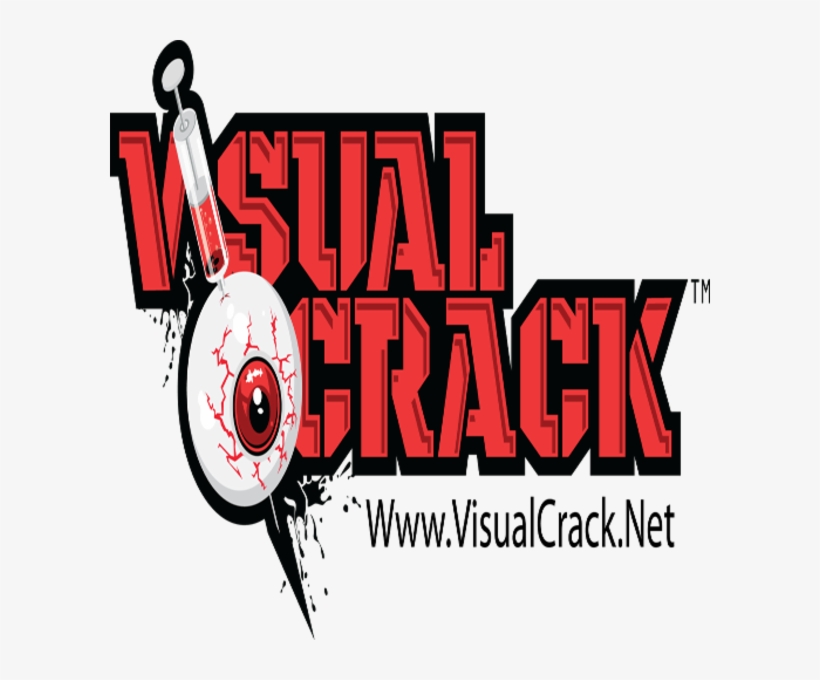 Visual Crack Flyer Logo Image - Crack, transparent png download