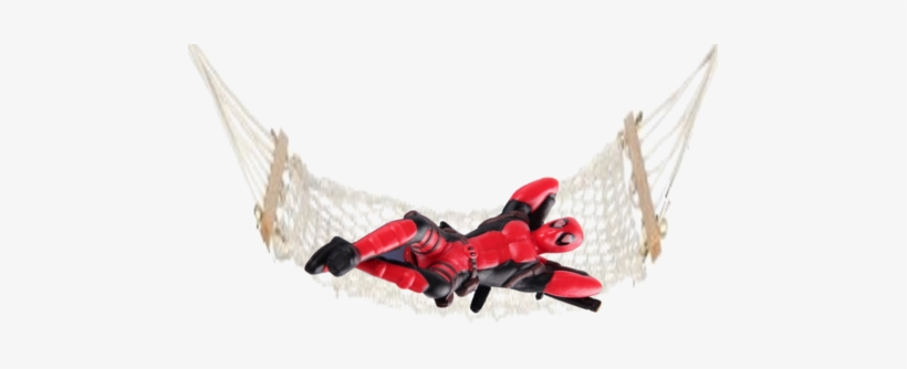Deadpool Mini Character In Hammock - Deadpool, transparent png download