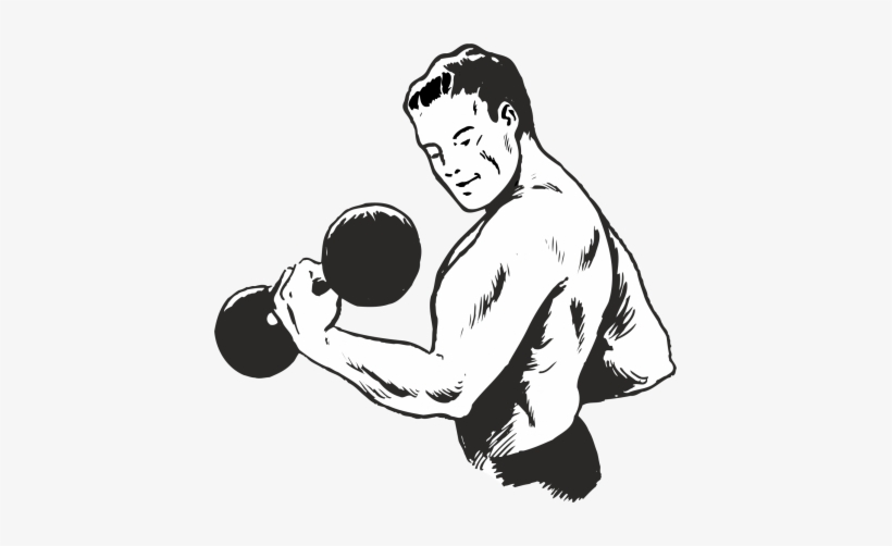 Hombre Levantando Pesas Png, transparent png download