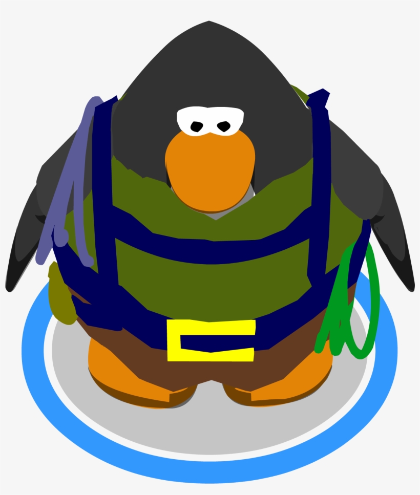 Mountain Climber Gear In-game - Club Penguin Ninja, transparent png download