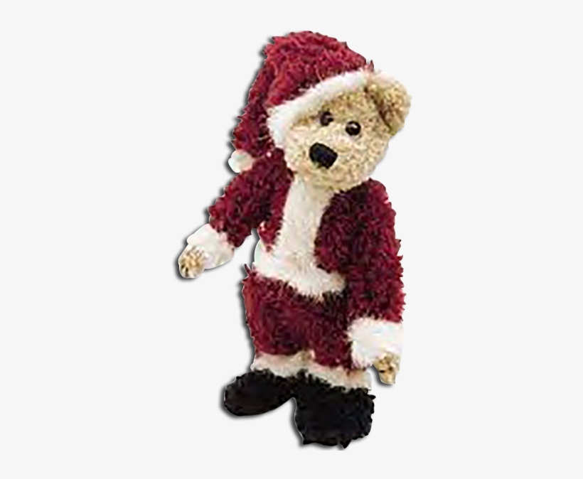 Chenille Christmas Bear Boyds Santa Niki Ii Teddy Bears - Christmas Day, transparent png download