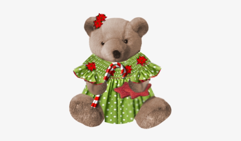 Christmas Teddy Bears From - Teddy Bear Transparent Background, transparent png download