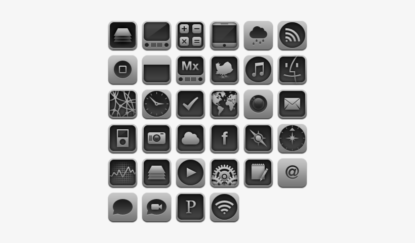 Search - Aluminum Icons, transparent png download