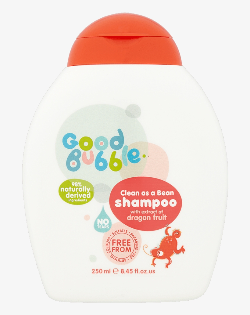 Clean As A Bean Shampoo With Dragon Fruit Extract - Good Bubble Hair & Body Wash With Dragon Fruit, transparent png download