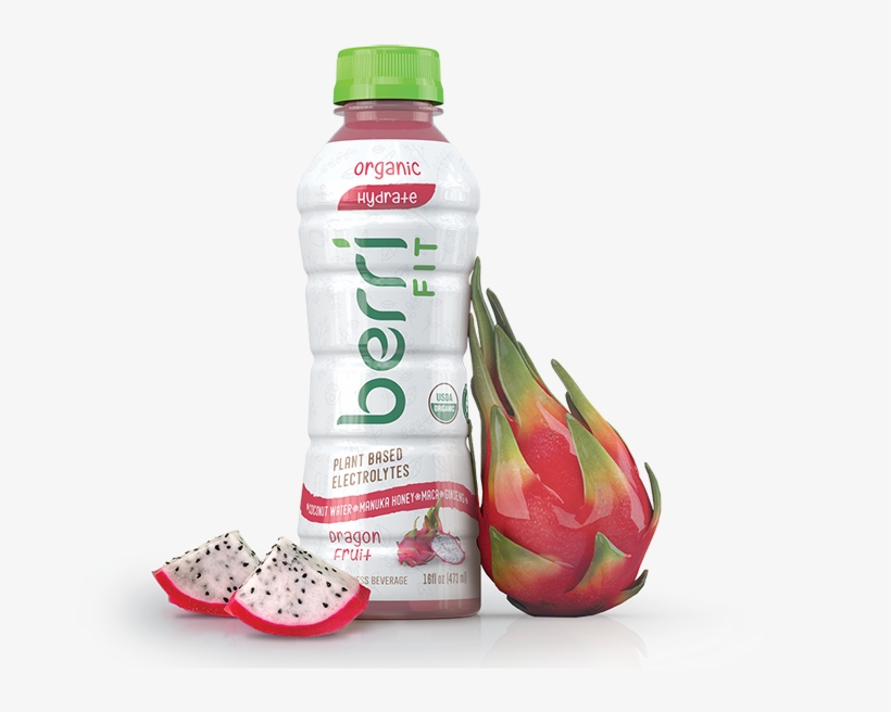 Organic Dragon Fruit - Berri Drink, transparent png download