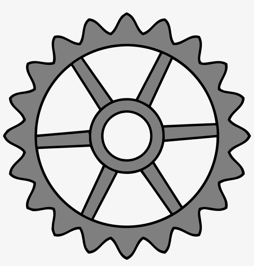 This Free Icons Png Design Of 20-tooth Gear With Trapezium, transparent png download