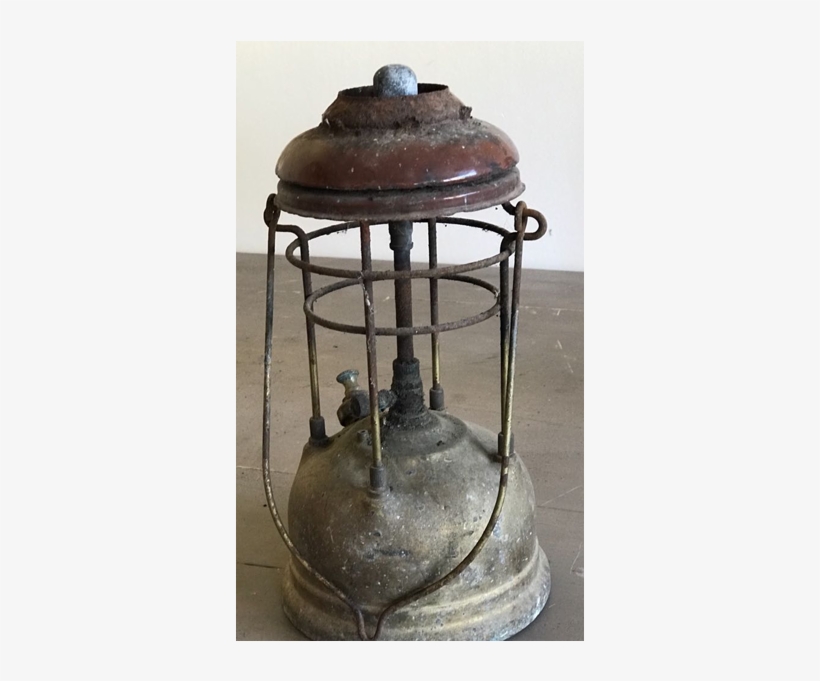 Old Riley Paraffin Lamp - Brass, transparent png download