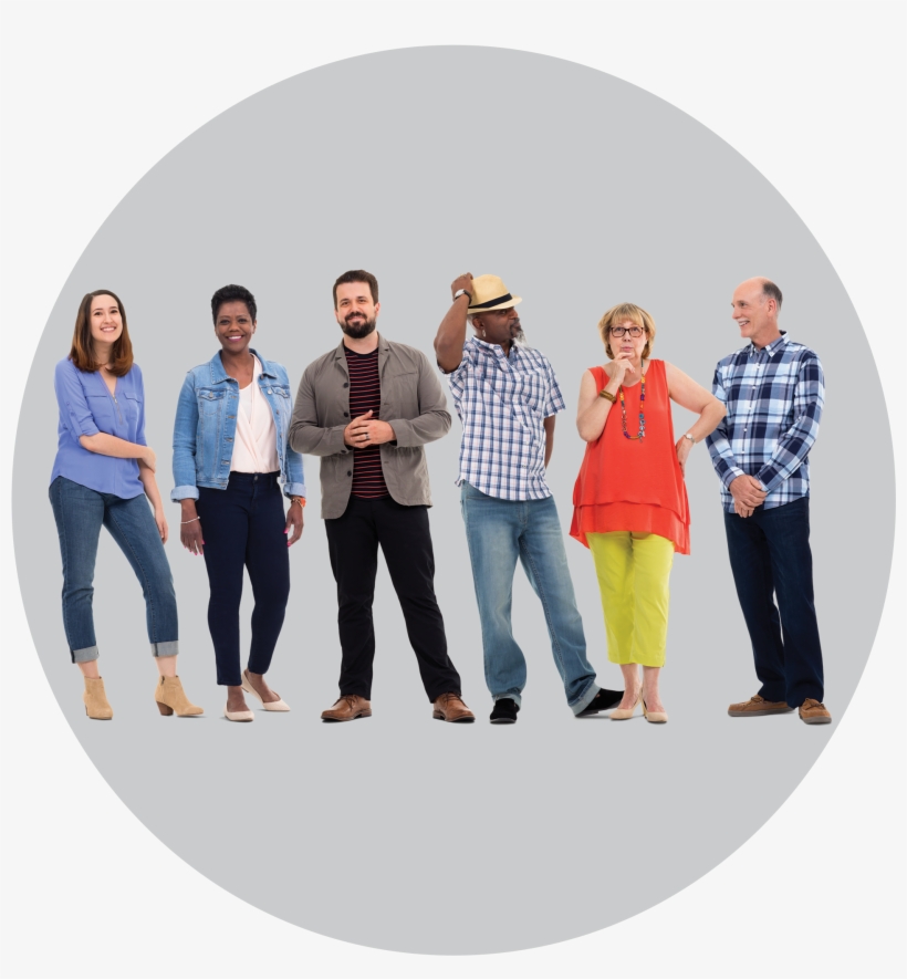Picture Of A Group Of People - Family, transparent png download