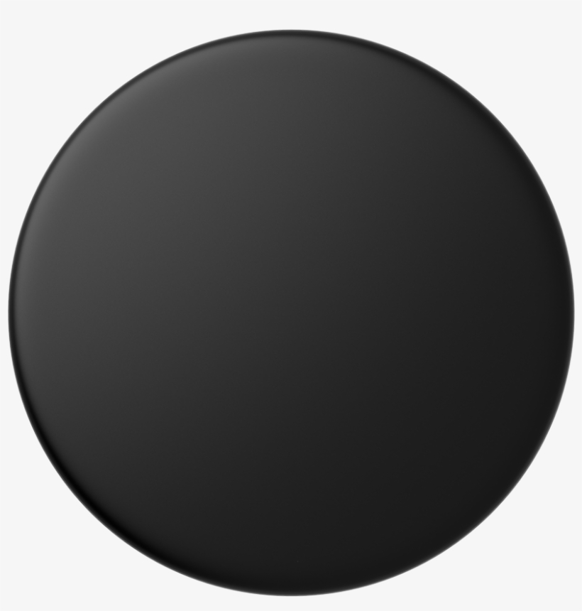 Black Aluminum - Black Aluminum Popsockets Popgrip, transparent png download