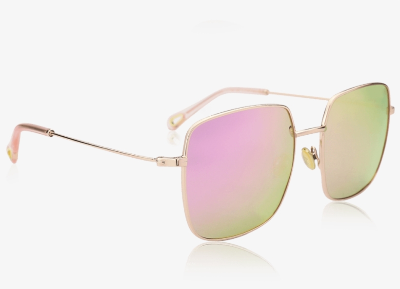 rose frame sunglasses
